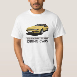 Het leven is te kort - Nissan Silvia - DIY T-shirt