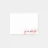 Het leven is te kort om te wachten post-it® notes (Voorkant)