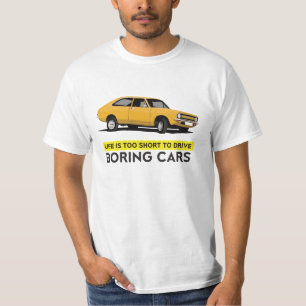 Het leven is te kort voor de Morris Marina T-shirt