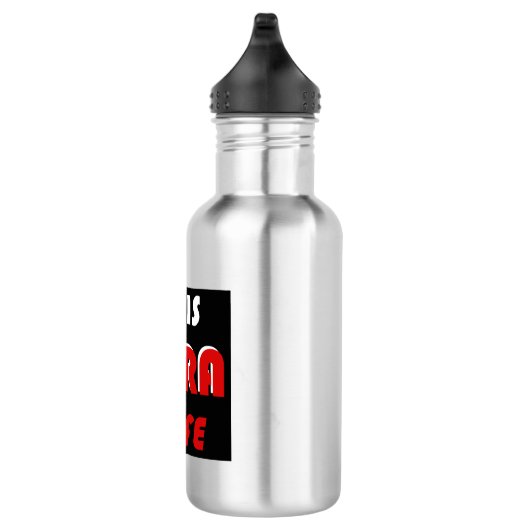 Het leven is ultra, het leven is ultra waterfles (Rechts)