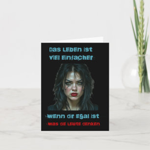 Het leven is veel gemakkelijker als het je niet ui kaart