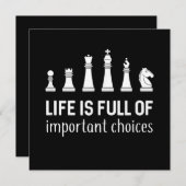 Het leven is vol belangrijke keuzes, schaafoverloo kaart (Voorkant / Achterkant)