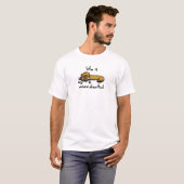 Het leven is Wienderful Dachshund Theme T-Shirt (Voorkant volledig)