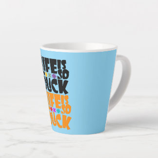 Het leven is zo eendje latte mok