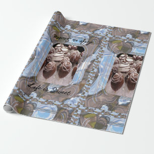 Het leven is zoet cadeaupapier