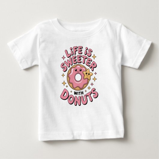 Het leven is zoeter met donuts (Voorkant)