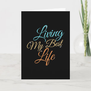 Het leven leiden dat ik het liefst wil - Positivit Kaart