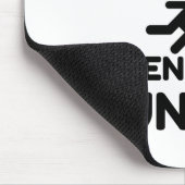 Het leven loopt beter muismat (Hoek)