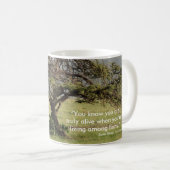 Het leven met de Mok van de Lion met uit Afrika Ci (Voorkant rechts)