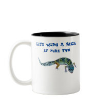 Het leven met een gekko is leuker