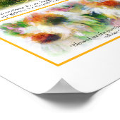 Het leven met het Poster van Beatitudes (Hoek)