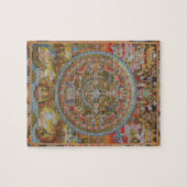 Het leven van Boeddha Mandala Puzzle Legpuzzel (Horizontaal)