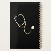 Het leven van dat Nurse Life Elegant Hand Lettered Planner (Achterkant)