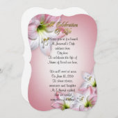 Het leven van de amaryllis kaart (Voorkant / Achterkant)