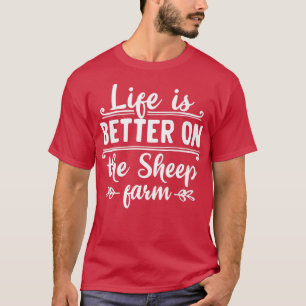 Het leven van de biologische landbouwers in de sch t-shirt