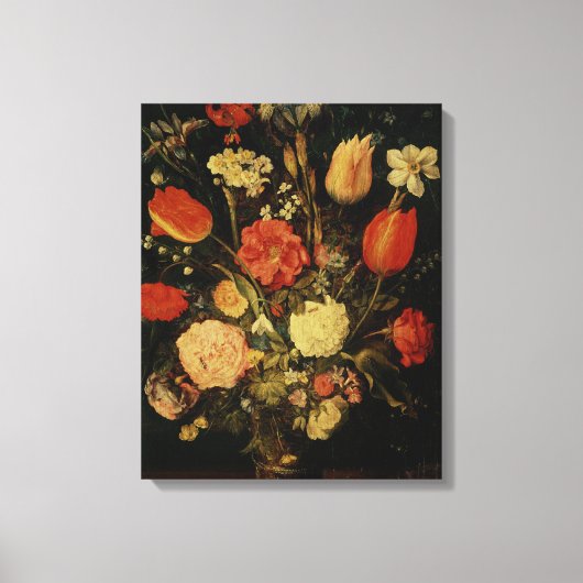 Het leven van de bloemen canvas afdruk (Voorkant)