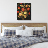 Het leven van de bloemen canvas afdruk (Insitu (Slaapkamer))
