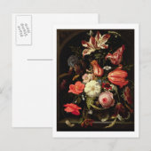 Het leven van de Bloemen op een Ledge Briefkaart (Voorkant / Achterkant)