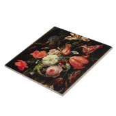 Het leven van de Bloemen op een Ledge Tegeltje (Zijkant)