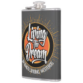 Het leven van de droom heupfles (Links)