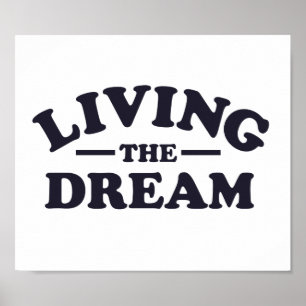 Het leven van de droom poster