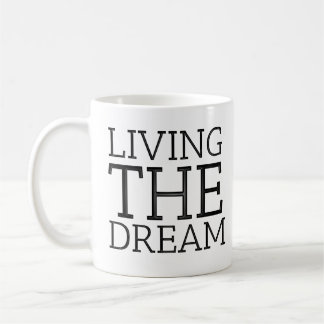 Het leven van de droom unieke cadeauideeën koffiemok