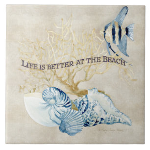 Het leven van de Indische Oceaan is beter bij de s Tegeltje