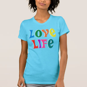 HET LEVEN VAN DE LIEFDE! klantgericht Christelijk T-shirt