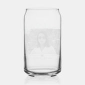 Het leven van de partij - De witte lotus Blikvorm Glas (Achterkant)