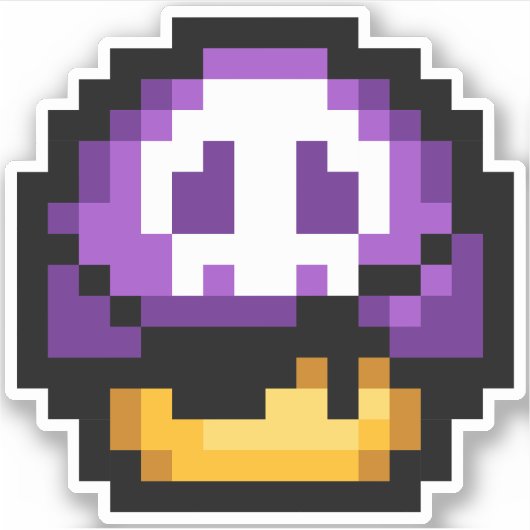 "Het leven van de piraat" Sticker (Voorkant)