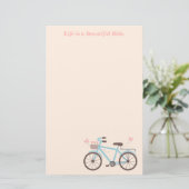 Het leven van de prijsopgave van de fiets is een m briefpapier (Staand voorkant)
