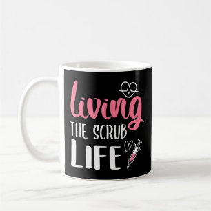 Het leven van de Scrub-verpleegster die het leven Koffiemok