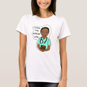 Het leven van de Scrub   Zuster, zorgverlener, art T-shirt
