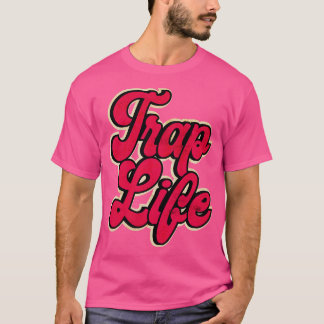 Het leven van de valmuziekval t-shirt