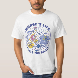 HET LEVEN VAN DE VERPLEEGER IK NOEM DE SCHOTEN OP T-SHIRT