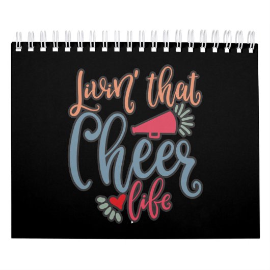 Het leven van die kronkel. Cute Cheer Design Kalender (Hoes)