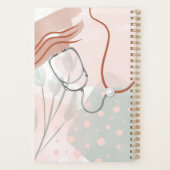 Het leven van die Scrub Life Mid Century Moderne V Planner (Achterkant)