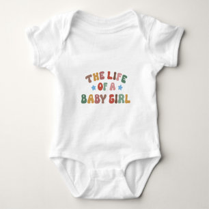 Het leven van een baby meisje romper