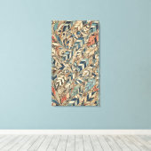 Het leven van een blad canvas afdruk (Insitu (Houten vloer))