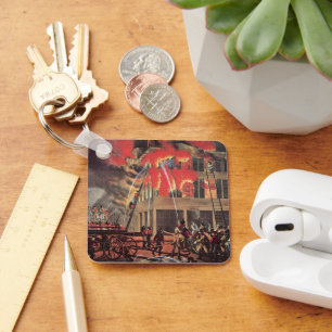 Het leven van een brandweerman, Business Brandwee Sleutelhanger