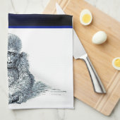 Het leven van een jonge gorilla theedoek (Quarter Fold)