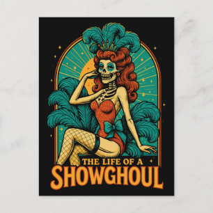 Het Leven van een Showghoul Feestdagenkaart
