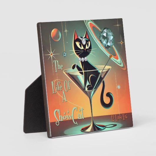 Het leven van een showgirl fotoplaat (Voorkant)