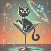 Het leven van een showgirl sticker (Voorkant)