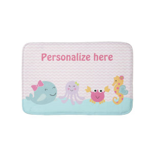 Het Leven van het Zee van het Meisje van de Badmat