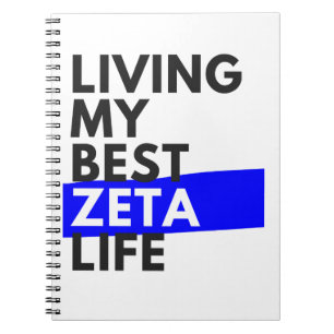 Het leven van mijn beste Zeta-leven - een notebook Notitieboek