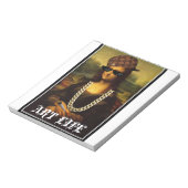 Het Leven van Mona Lisa Thug Life Art Notitieblok (Gedraaid)