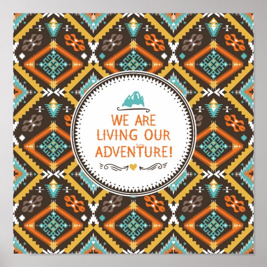 Het leven van ons avontuur poster (Voorkant)