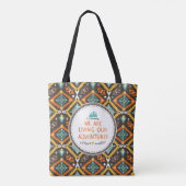 Het leven van ons avontuur tote bag (Achterkant)
