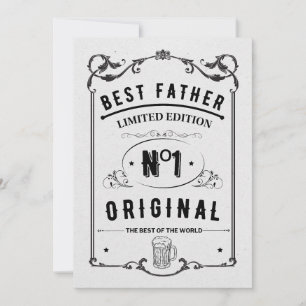 Het leven van papa, het beste leven kaart